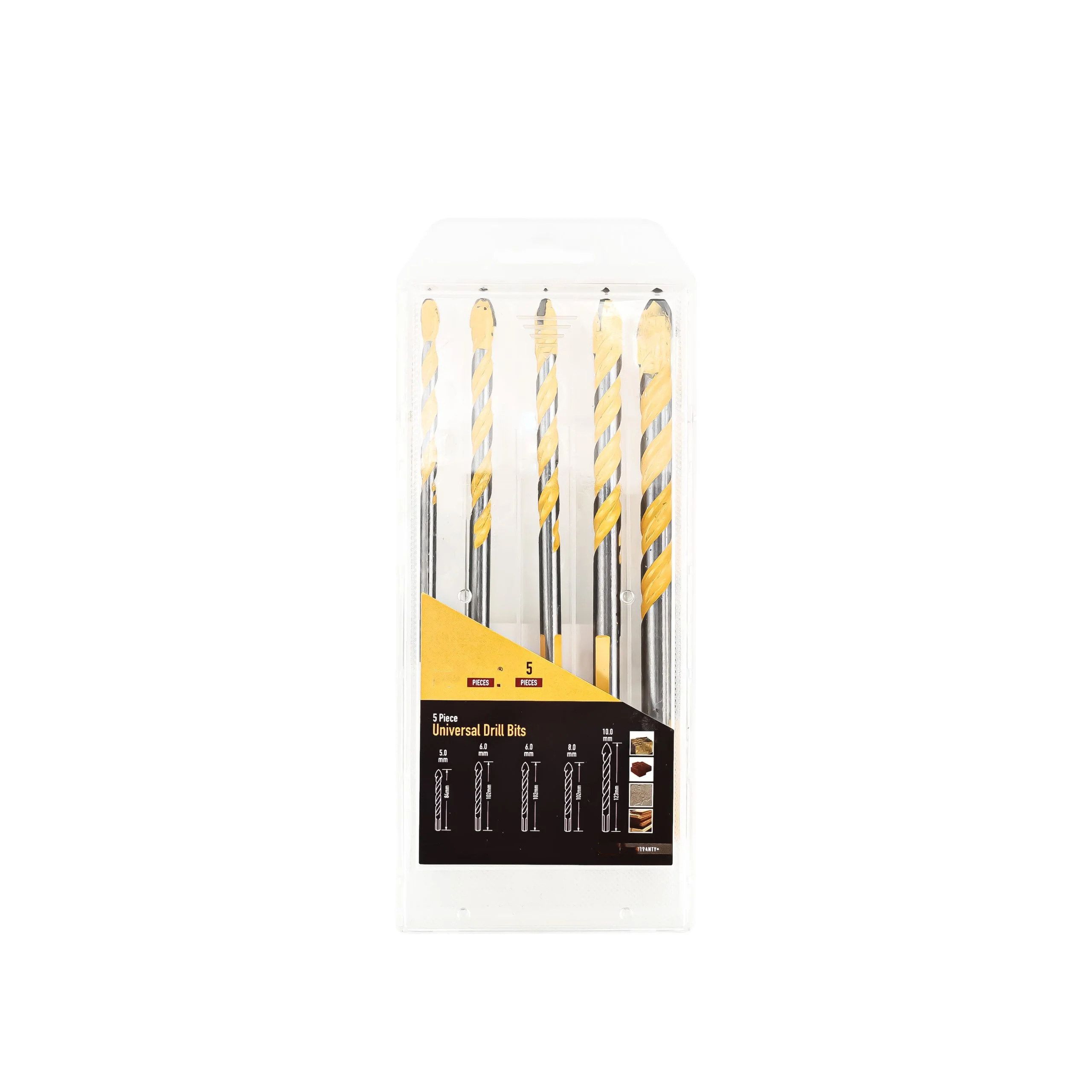 5 Piece Universal Drill Bit Set